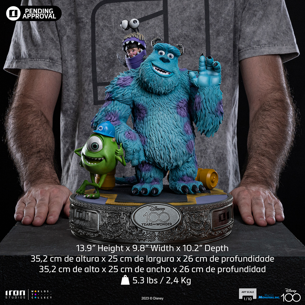 Monsters, Inc. 1:10 Scale Statue by Iron Studios