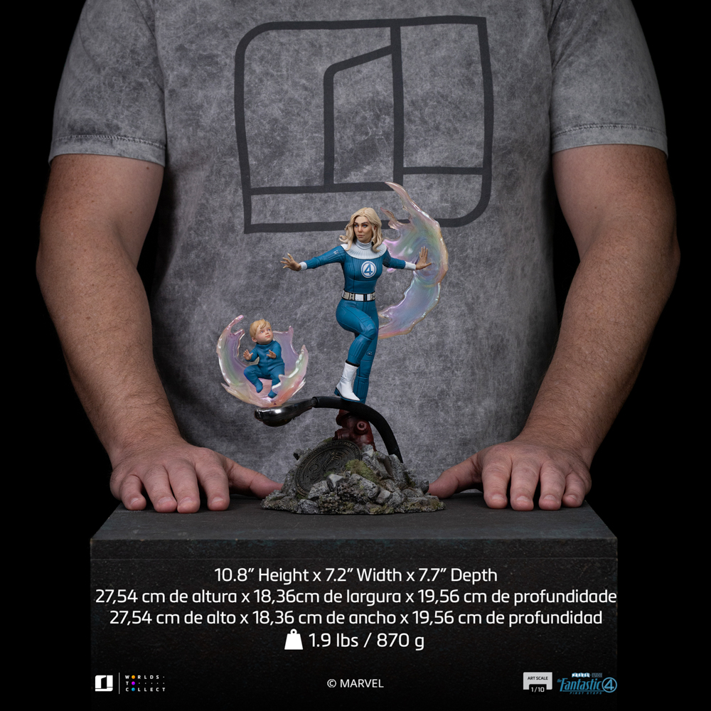 Digital Pre-Order - Statue Invisible Woman - The Fantastic Four: First Steps - Art Scale 1/10 - Iron Studios