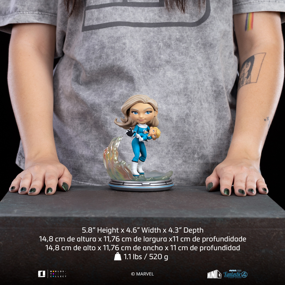 Digital Pre-Order - Statue Invisible Woman - The Fantastic Four: First Steps - Minico - Iron Studios