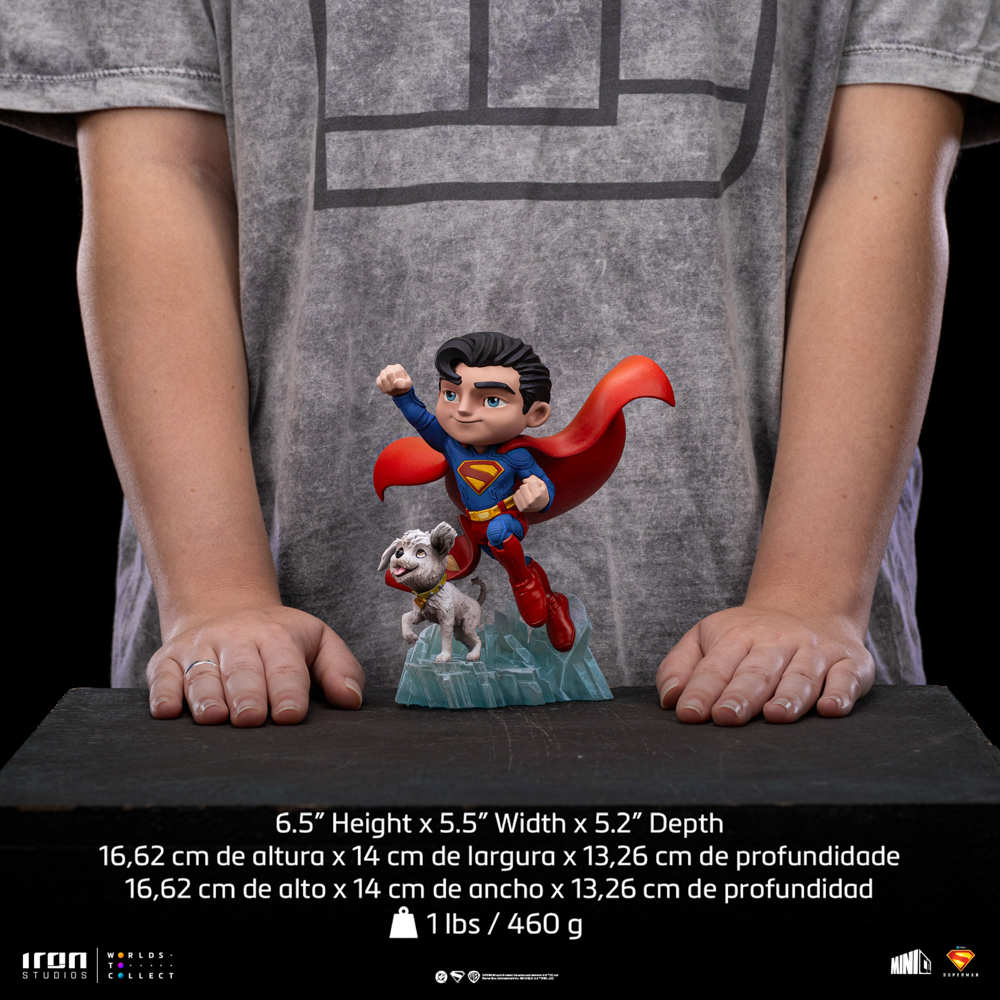 Digital Pre-Order - Statue Superman and Krypto - Superman: Legacy - Minico - Iron Studios