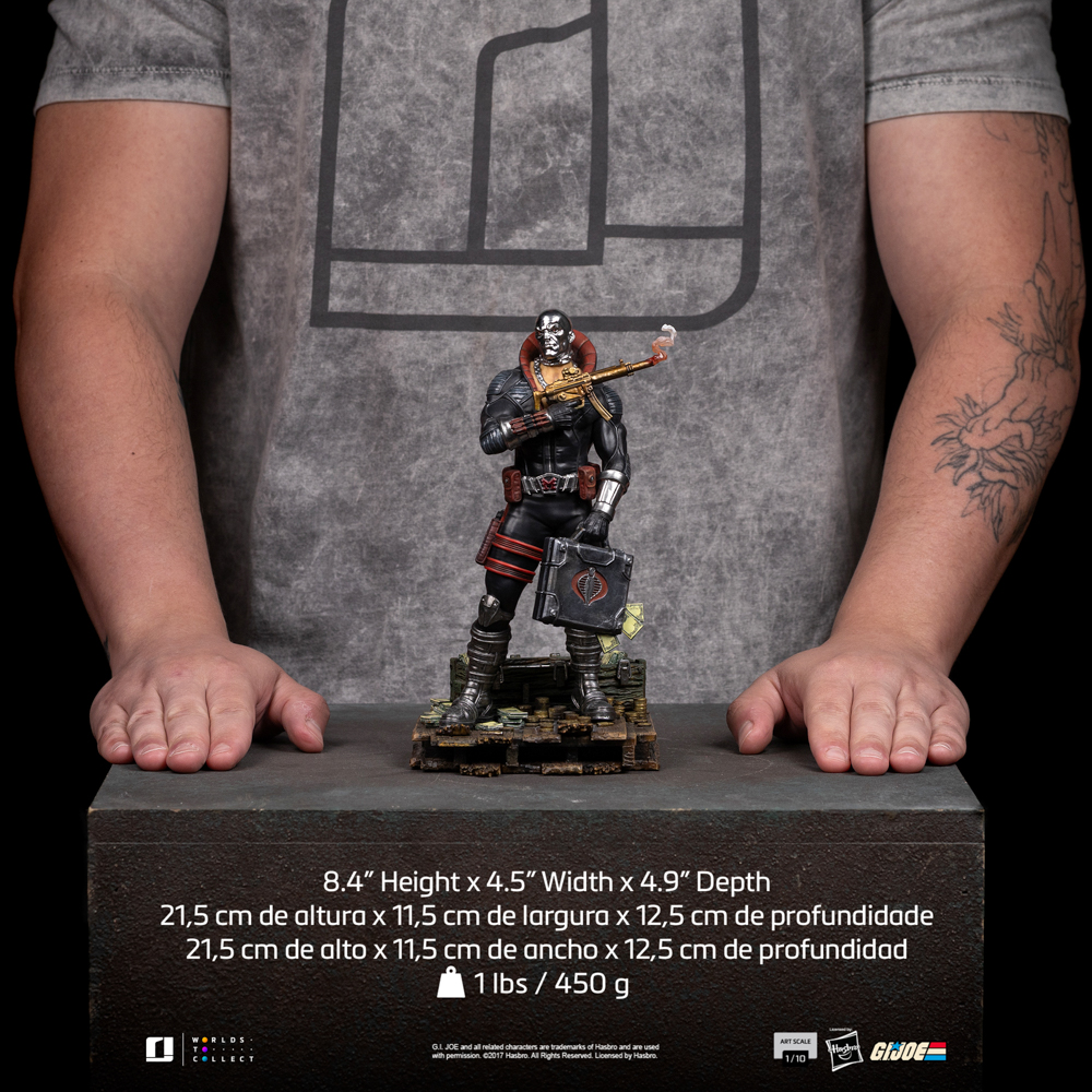 Digital Pre-Order - Statue Destro - G.I Joe - Art Scale 1/10 - Iron Studios