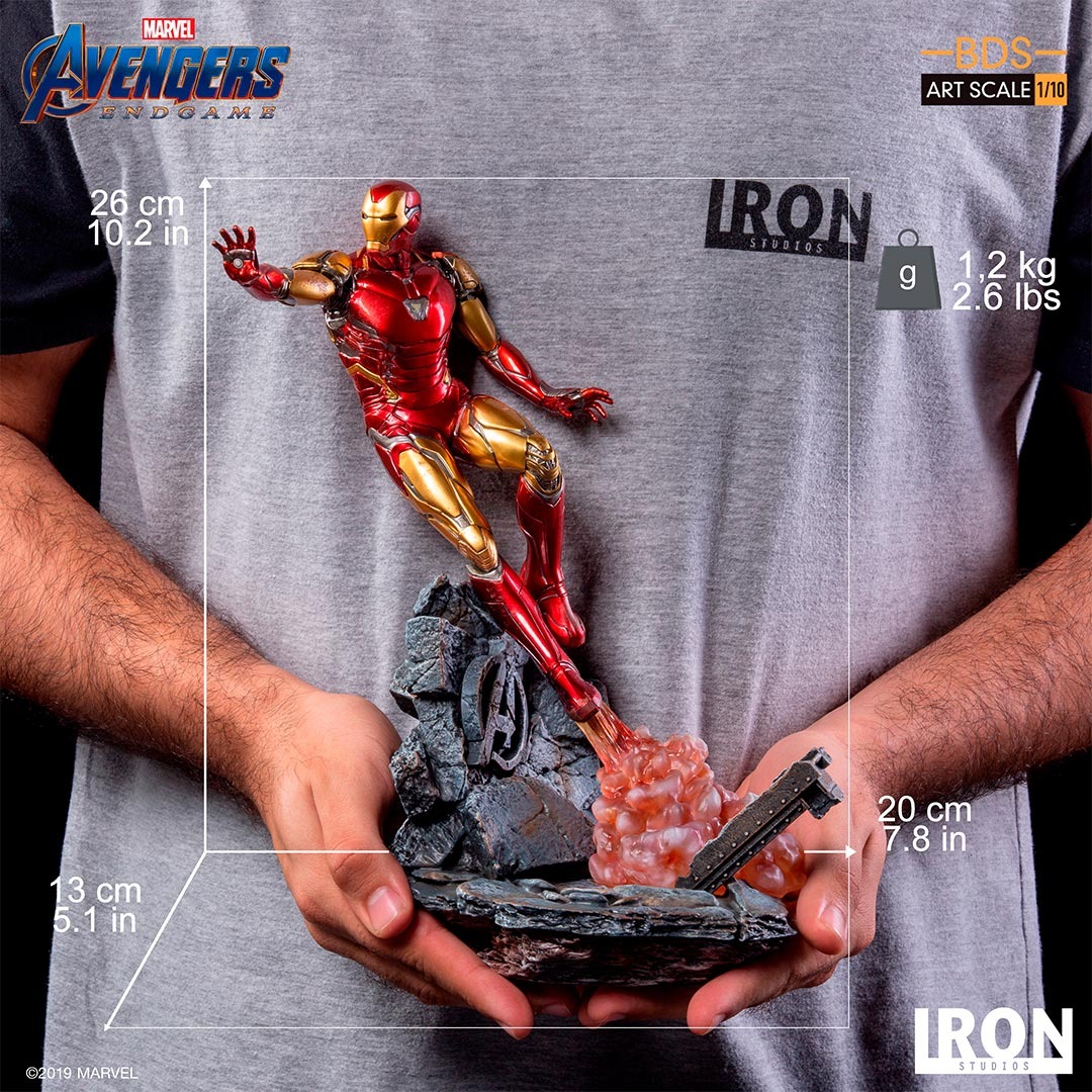 Intuición no usado Auroch Statue Iron Man Mark LXXXV (regular) - Avengers: Endgame - Bds Art Scale  1/10 - Iron Studios