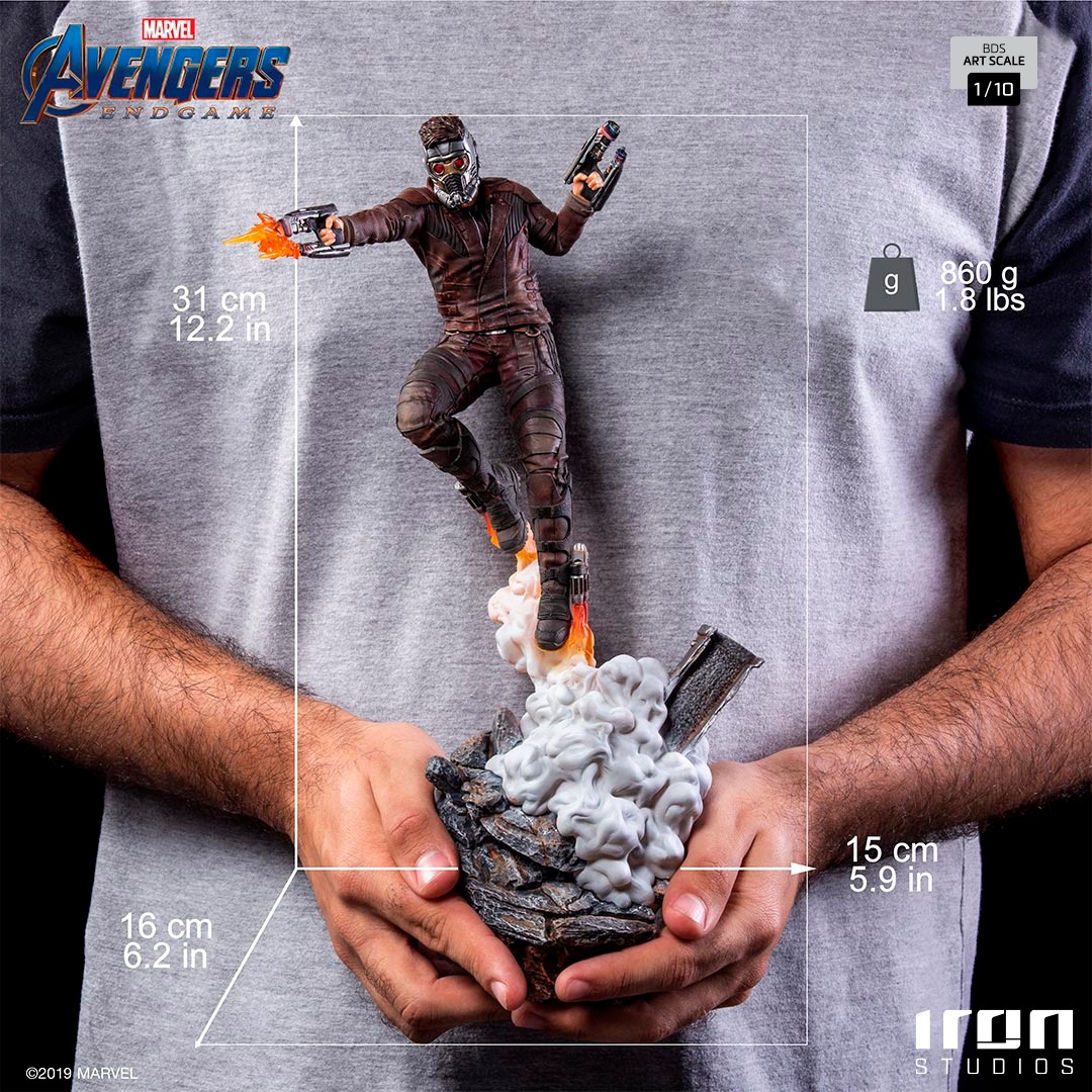 Star-lord Bds Art Scale 1/10 Avengers Endgame - Iron Studios